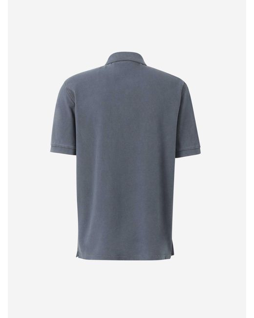 Herno Poloshirt Mit Gesticktem Logo in Blue für Herren