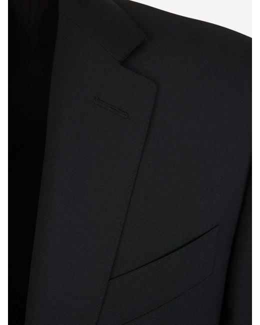 Canali Black Impeccable Wool Suit for men