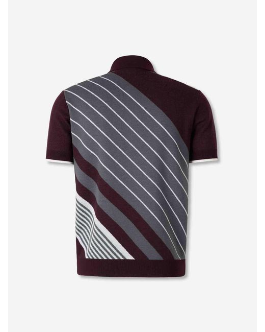 Casablanca Polo Strick Reißverschluss in Multicolor für Herren