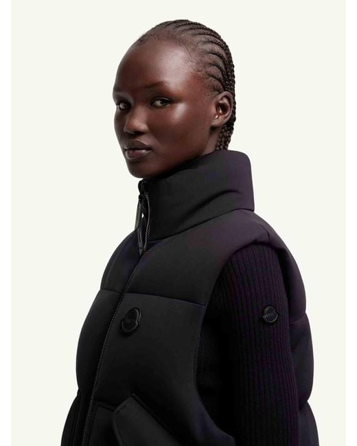 Moncler Genius Black Otis Down Vest