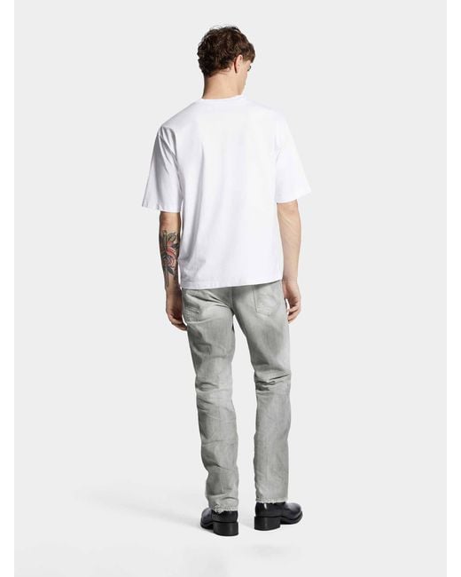 DSquared² Gray Straight Jeans for men