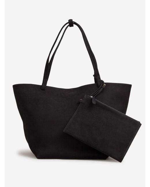 The Row Black Tote Park Bag