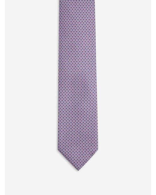 Brioni Purple Textured Tie for men