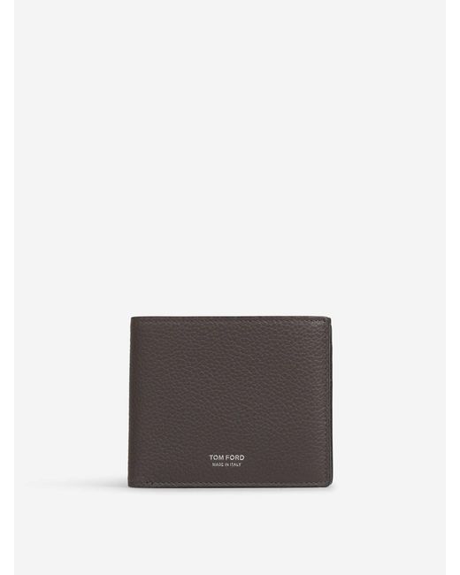 Tom Ford White Leather Wallet for men