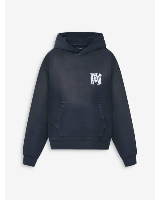 Sudadera Capucha Logo Amiri de hombre de color Blue