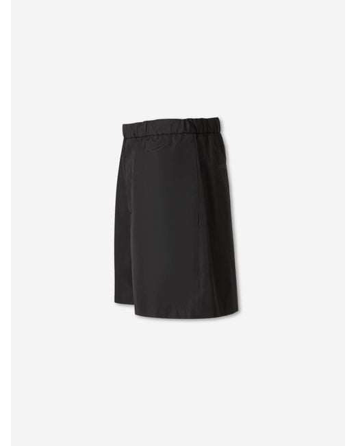 Bermudas Techniques Larges Jil Sander pour homme en coloris Black
