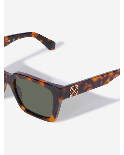 Gafas De Sol Branson di Off-White c/o Virgil Abloh in Green da Uomo