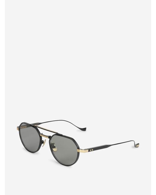 Cutler & Gross Gray Aviator Sunglasses for men