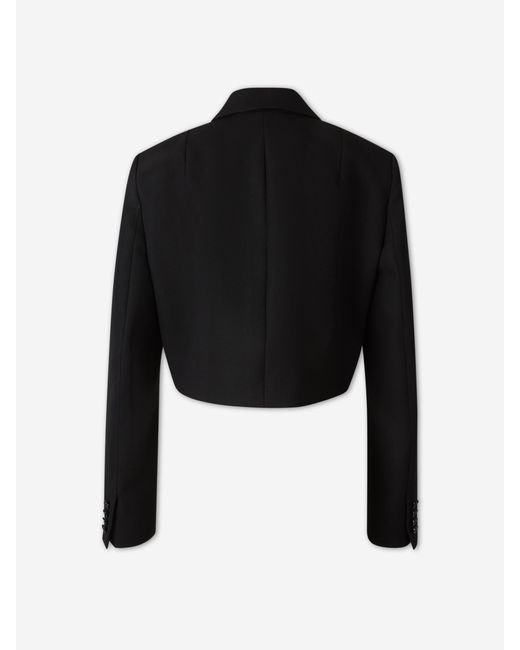 Balenciaga Black Blazer Cropped