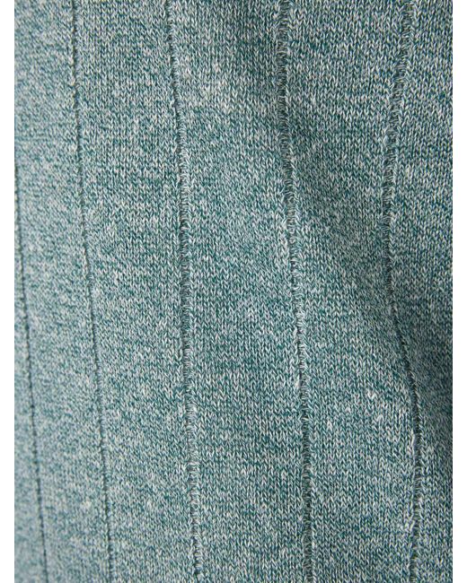 Santa Eulalia Blue Crew Neck Sweater for men