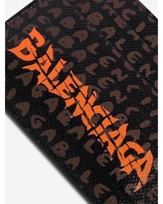 Balenciaga White Select Card Holder for men