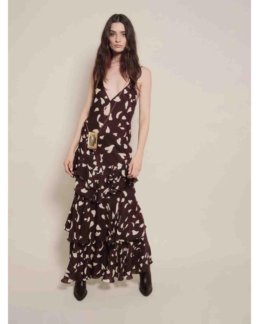 Robe Maxi Reinterpretation Johanna Ortiz en coloris Brown