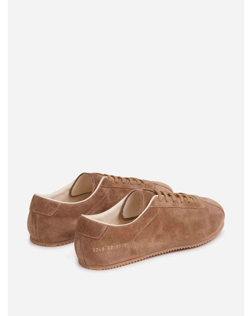 Common Projects Brown Sneakers Driving Low for men
