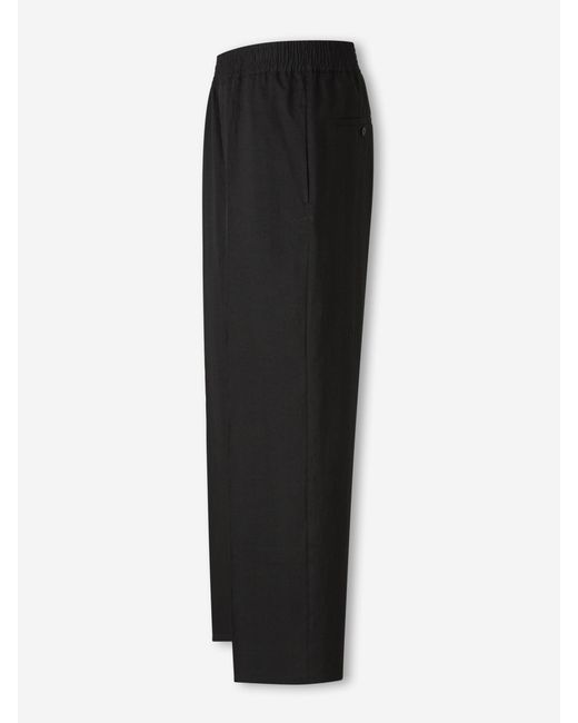 Jacquemus Black Miami Casual Pants for men