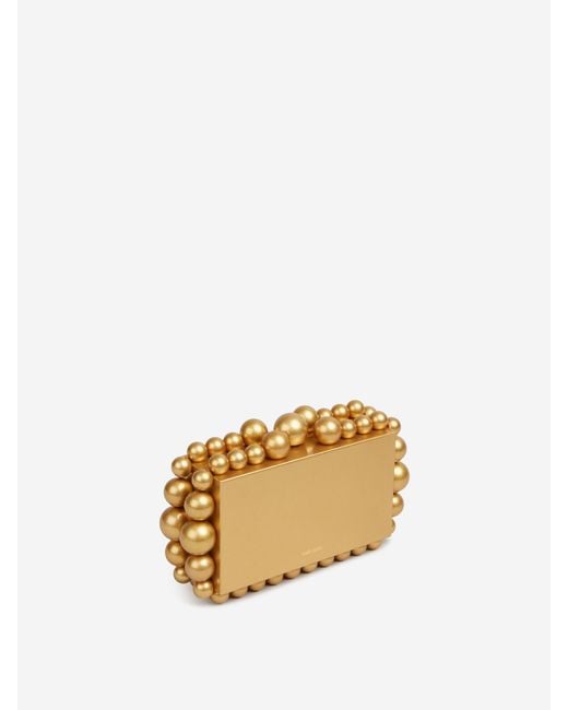 Cult Gaia Metallic Clutch Eos