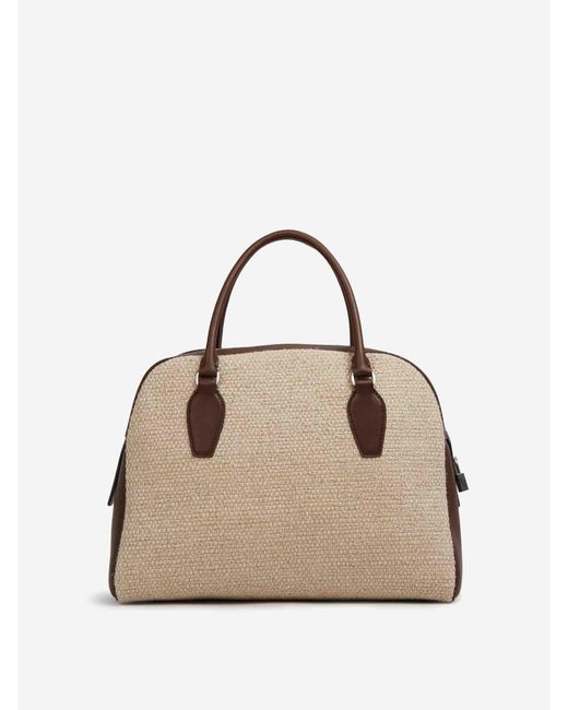Bolso India The Row de color Natural