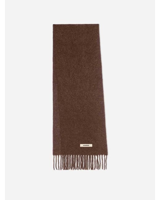 Sciarpa L'Echarpe Carro di Jacquemus in Brown da Uomo