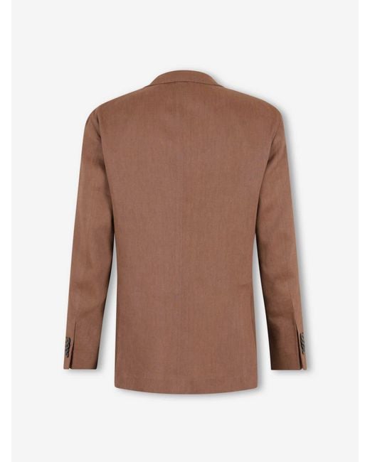 Boglioli Brown Classic Straight American for men