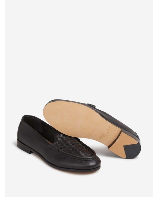 Bottega Veneta White Silenzio Moccasins for men