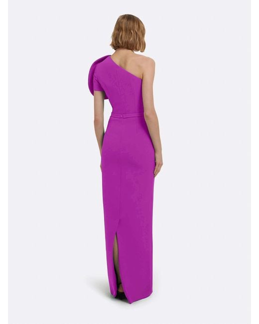 Safiyaa Purple Millie Maxi Dress