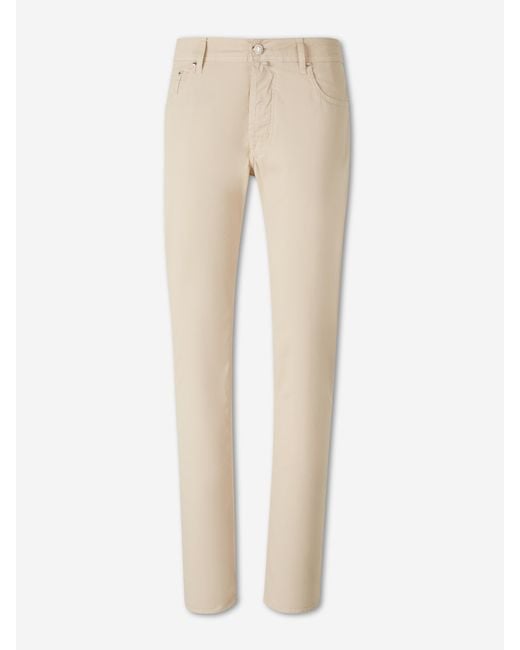 Jeans Slim Jacob Cohen de hombre de color Natural