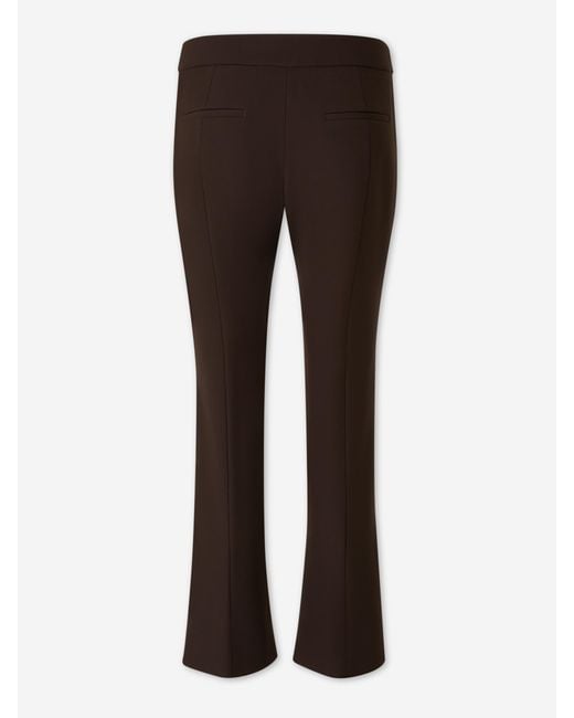 Peserico Brown Flared Dress Pants