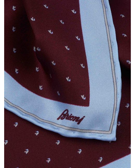 Brioni Krawattentasche in Purple für Herren