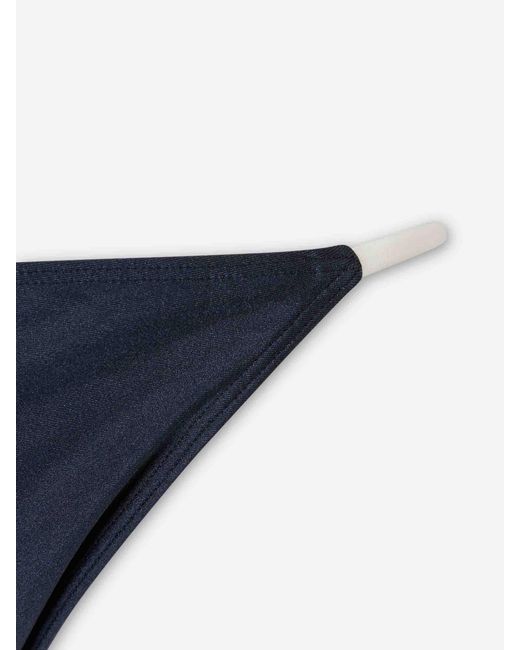 Cult Gaia Blue Chrissy Bikini Bottoms