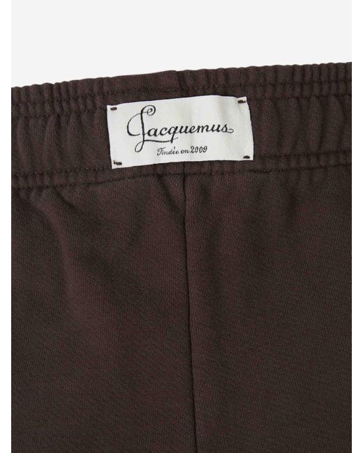 Jacquemus Brown Cotton Corso Joggers