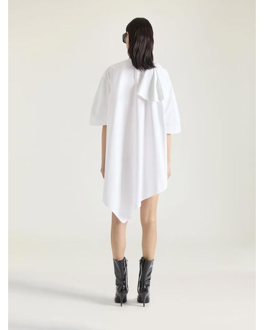 Vestito Mini Asimmetrico di Givenchy in White