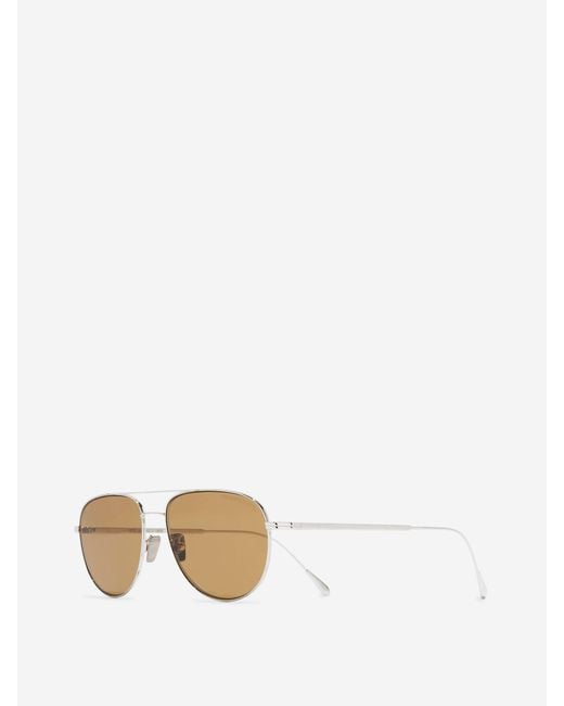 Cutler & Gross Natural Sunglasses 0002 Aviator for men