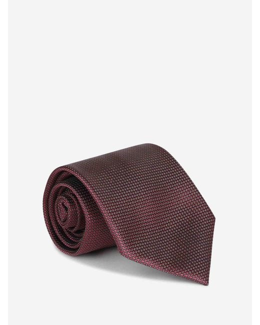 Cravate Texturée Tom Ford pour homme en coloris Purple