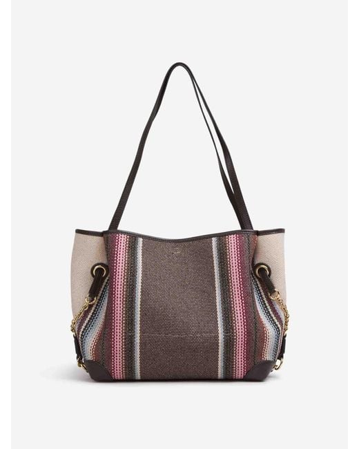 Borsa Clover Cabas di Chloé in Multicolor