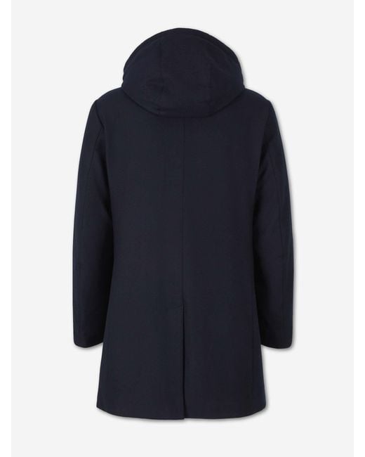 Montecore Blue Long Padded Coat for men