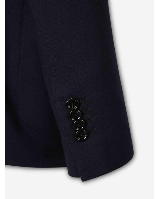 Lardini Blue Blazer Straight for men