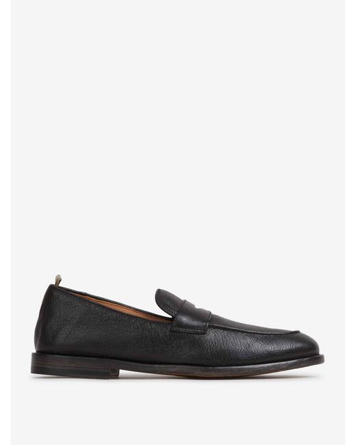 Officine Creative Opera Lederslipper in Black für Herren