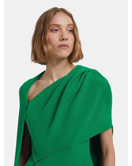 Safiyaa Green Contessa Maxi Dress