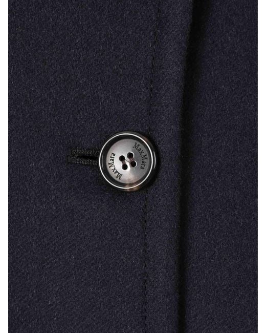 Max Mara Blue Cashmere Layer
