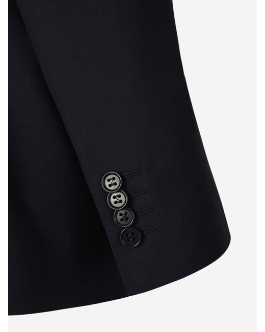 Canali Blue Impeccable Wool Suit for men