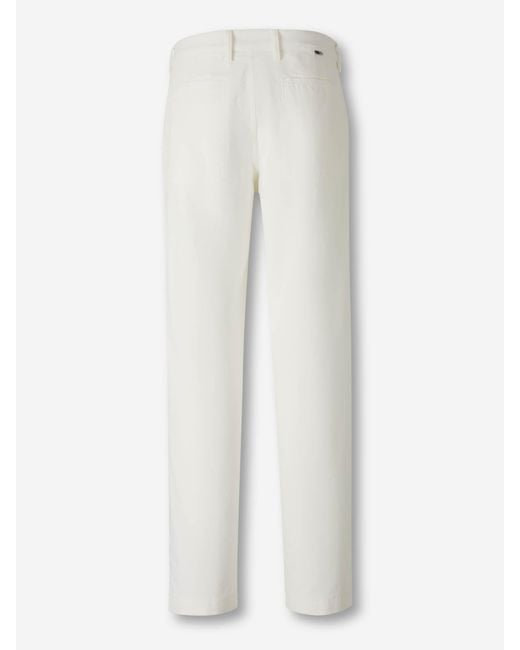Canali White Bermudas for men