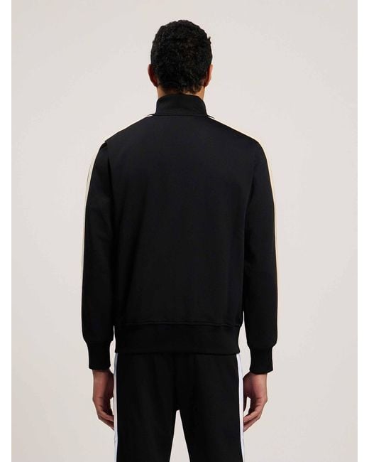 Palm Angels Black Logo Technical Jacket for men