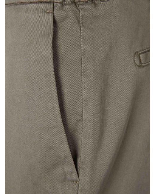 Santa Eulalia Gray Straight Bermuda Shorts for men
