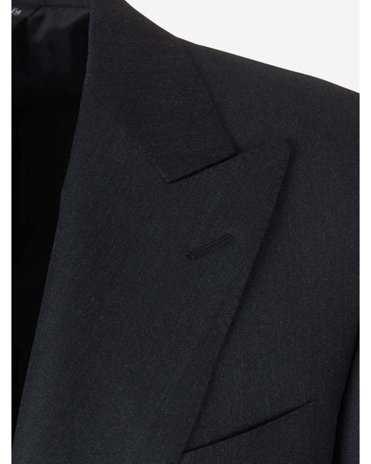 Canali Black Chaqué for men