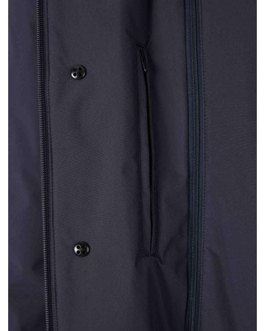 Longue Doudoune Herno pour homme en coloris Blue