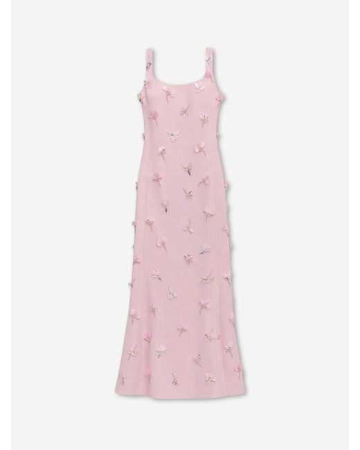 Jonathan Simkhai Pink Briella Maxi Dress