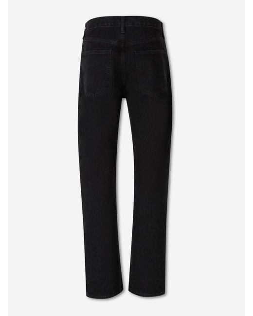 Agolde Black Straight Jeans for men