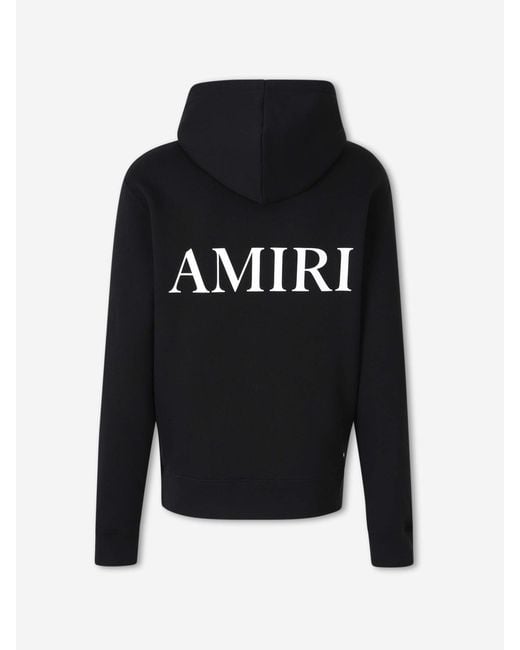 Amiri Black Logo Hoodie for men