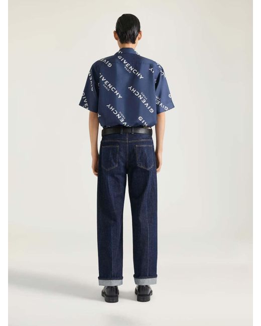 Chemise Imprimée Givenchy pour homme en coloris Blue