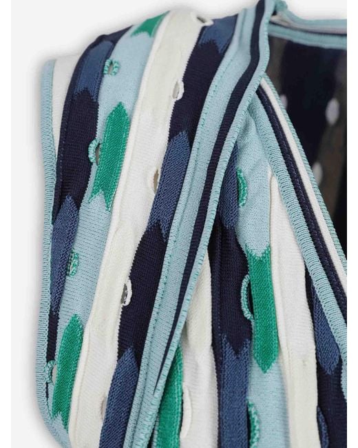 Jonathan Simkhai Blue Mini Knit Dress