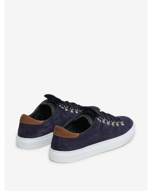 Diemme Blue Marostica Low Sneakers for men